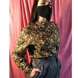 Vintage Floral Ralph Lauren Blouse